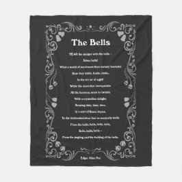 Manta Polar Las campanas de Edgar Allan Poe
