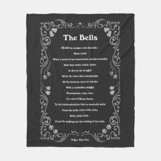 Manta Polar Las campanas de Edgar Allan Poe