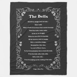 Manta Polar Las campanas de Edgar Allan Poe