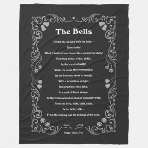 Manta Polar Las campanas de Edgar Allan Poe