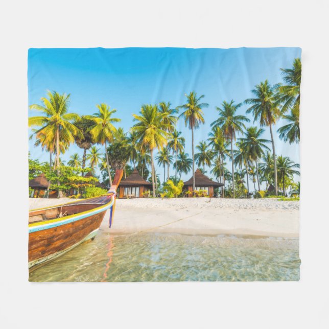 Manta Polar Las casas de planta baja del centro turístico en (Frente (Horizontal))