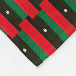 Manta Polar Las conchas africanas y el crochet rojo rojo rojo 