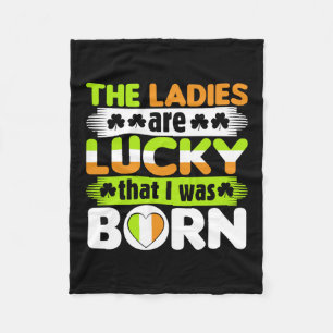 Manta Polar Las Damas Tienen Suerte De Haber Nacido