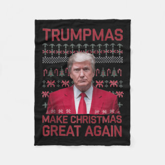 Manta Polar Las divertidas Trumpmas cómicas vuelven a hacer gr