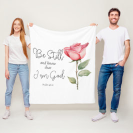 Manta Polar Las escrituras permanezcan y sepan que soy Dios fl