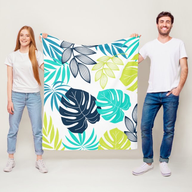 Manta Polar Las hojas coloridas (In situ)