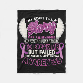 Manta Polar Las Huellas Cuentan Una Historia Hidradenitis Supp