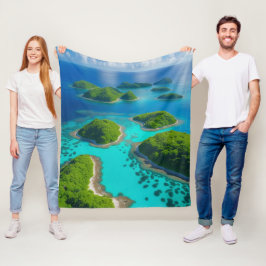 Manta Polar "Las islas en el cielo: Cosy escape del océano