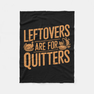 Manta Polar Las Leftovers Son Para Quitters Shirny Gracioso Gr