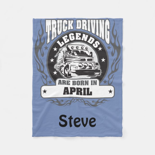 Manta Polar Las Leyendas Para Conducir Camiones Nacieron En Ab (Anverso)