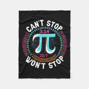 Manta Polar Las matemáticas del Día Retro Pi no pueden parar