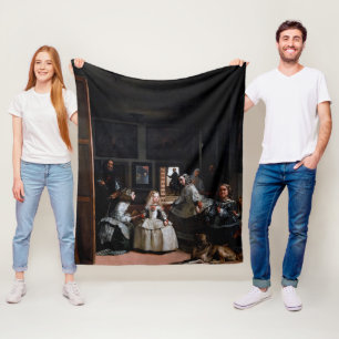 Manta Polar Las Meninas, las empleadas del honor, Diego Veláz