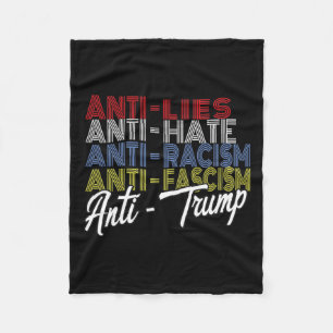 Manta Polar Las Mentiras De Odio De Trump Y El Fascismo Se Res