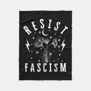 Manta Polar Las Mentiras De Odio Floral Contra Trump Y El Fasc
