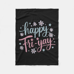 Manta Polar Las mujeres felices viernes enamoradas del profeso