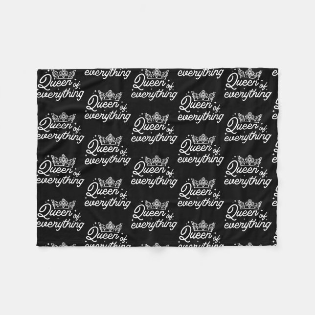 Manta Polar Las mujeres reina de todo obsequio a las Chicas de (Frente (Horizontal))