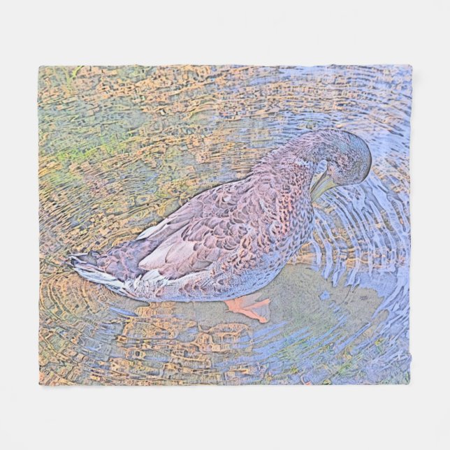 Manta Polar Las ondas (Frente (Horizontal))