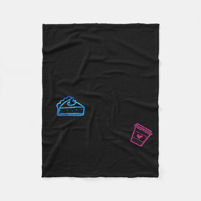 Manta Polar Lates I Thought You Said E And Lattes Funny Fitnes (Anverso)