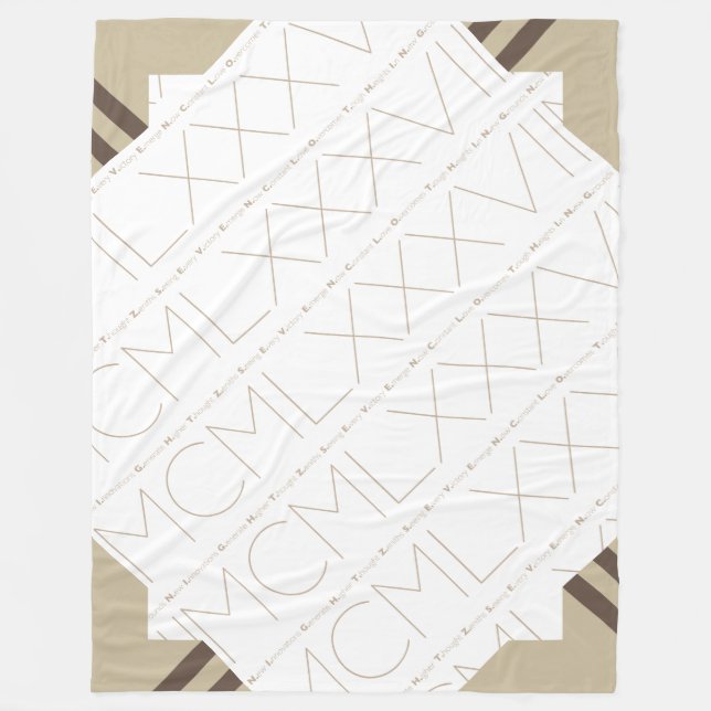 Manta Polar Latte Blanket (Anverso)