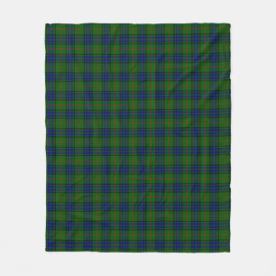 Manta Polar Lauder Clan Tartan Plaid Fleece Blanket