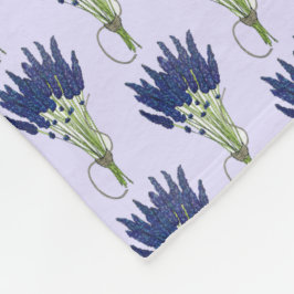 Manta Polar Lavandula Lavender Bunch Herb Purple Flower Garden