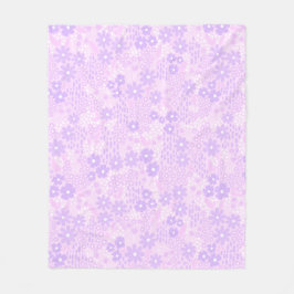 Manta Polar Lavender Botánico II