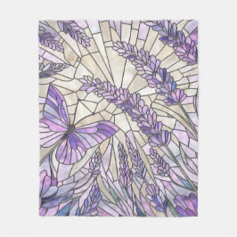 Manta Polar Lavender Morning Bliss - Arte Mosaico