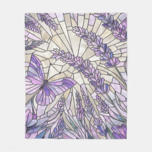 Manta Polar Lavender Morning Bliss - Arte Mosaico