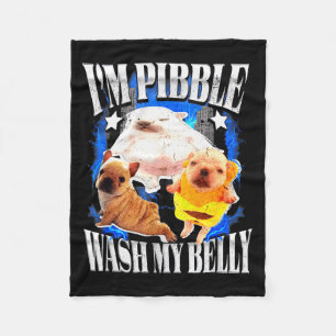 Manta Polar Lavo Mi Barriga Frenchie Bulldog Im Pibble