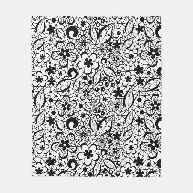 Manta Polar Lazo negro (Anverso)