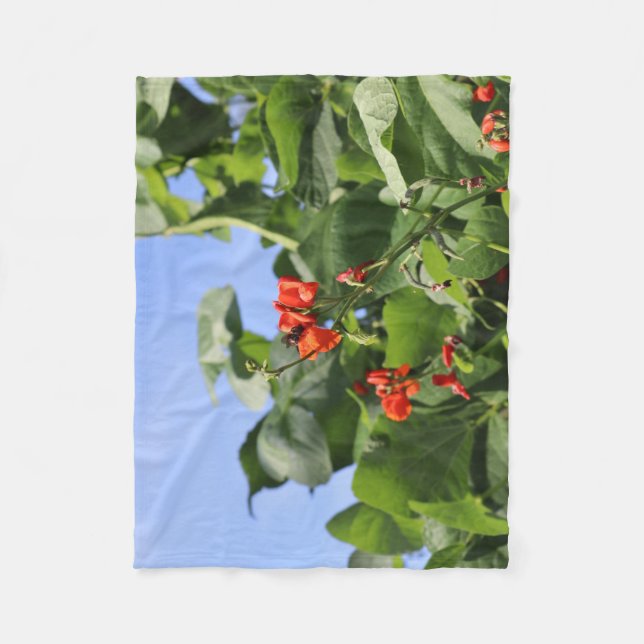 Manta Polar Leafy Bean (Anverso)