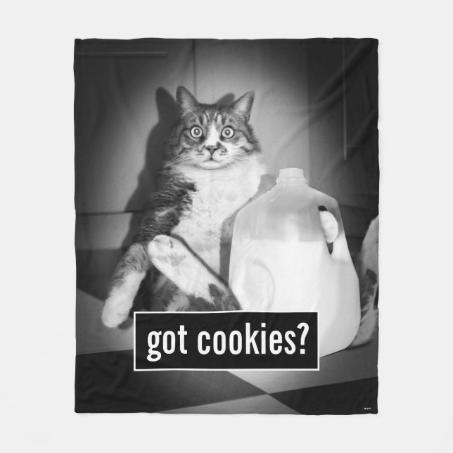 Manta Polar Leche de gato de jug (Anverso)