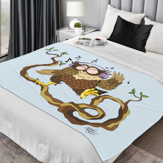 Manta Polar Lechuza de música (Subido por el creador)