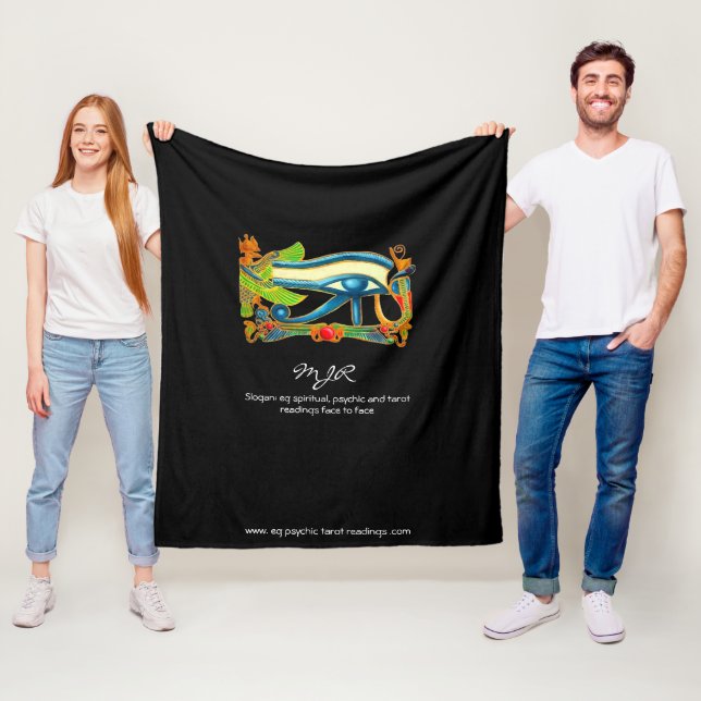 Manta Polar Lector psíquico con el logo Mystic Eye of Horus (In situ)