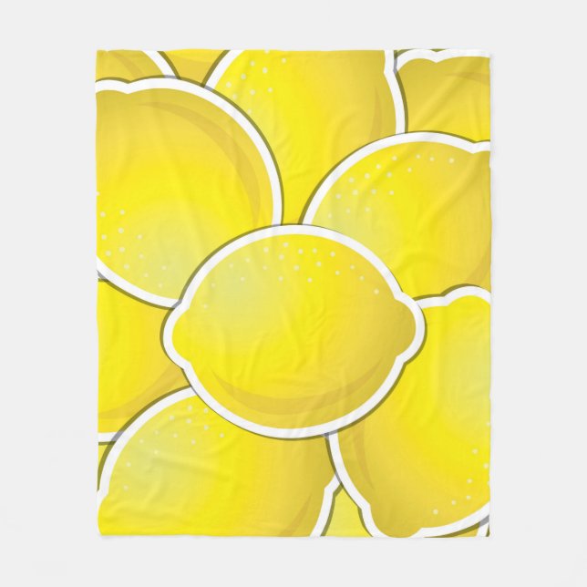 Manta Polar Lemon Funky (Anverso)