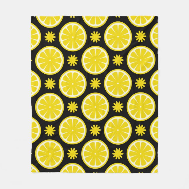 Manta Polar Lemon Pattern (Anverso)
