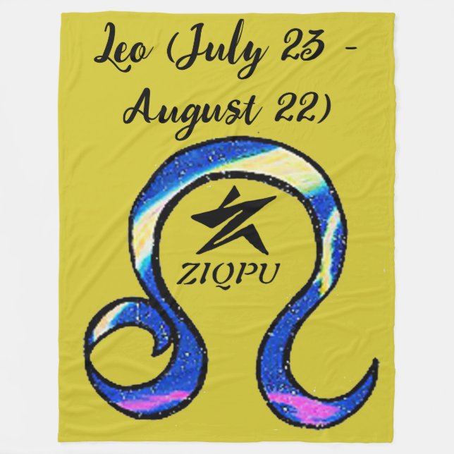 Manta Polar Leo Throw Blanket (Anverso)