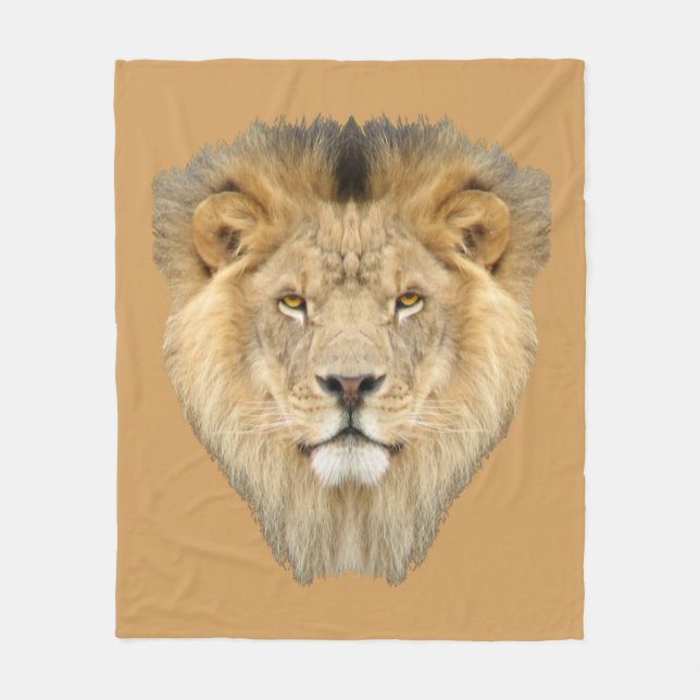 Manta Polar León africano (Anverso)