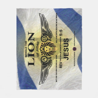 Manta Polar León de Judá