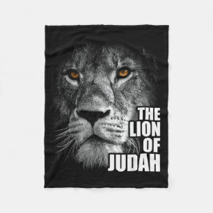 Manta Polar León de Judá Jesús Fe Católica Sobre Miedo 