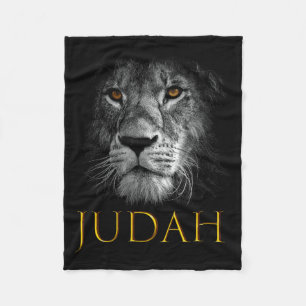 Manta Polar León de Judá Jesús Fe Cristiana Sobre Miedo Prem