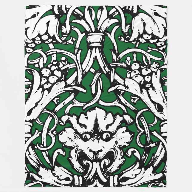 Manta Polar León de Knotwork de principios del siglo XX (Anverso)