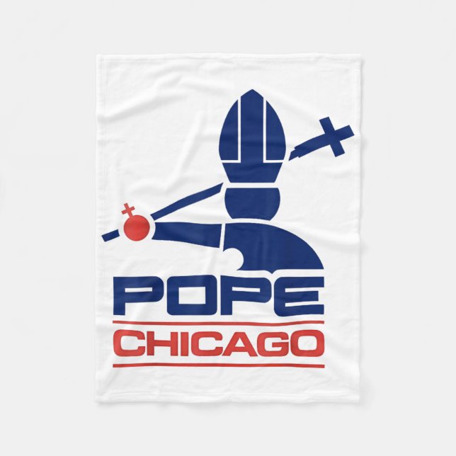 Manta Polar León del Papa de Chicago (Anverso)