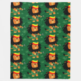 Manta Polar León Personalizado Cuto De Sión