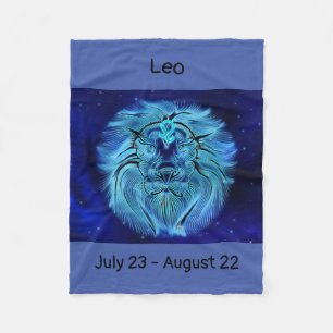 Manta Polar León Zodiaco Leo