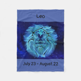 Manta Polar León Zodiaco Leo