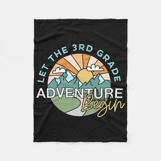 Manta Polar Let The 3rd Grade Adventure Begin Teacher Ck To Sc (Anverso)