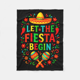 Manta Polar Let the fiesta begin - cinco de mayo party fun Let