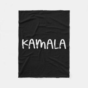 Manta Polar Letra kamala minúscula gata Guay Kamala diseño