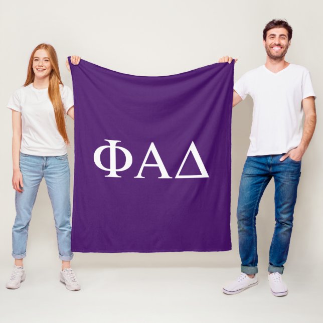 Manta Polar Letras griegas de Phi Alpha Delta (In situ)